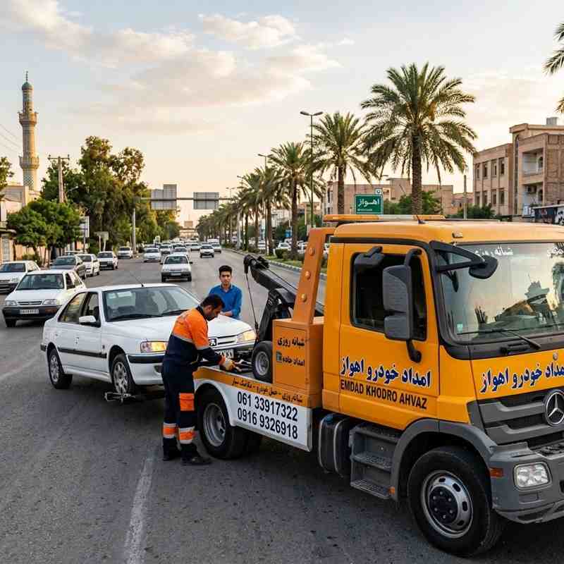 امداد خودرو سیار اهواز